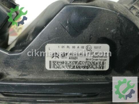 Citroen C3 Sol Sis Farı 982087798000 çıkma parça