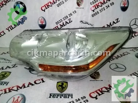 Citroen C4 Sol Ön Far çıkma parça