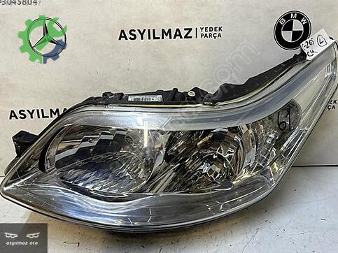 Citroen C4 Sol Ön Far çıkma parça