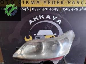 Citroen C4 Sol Ön Far Orijinal Çıkma