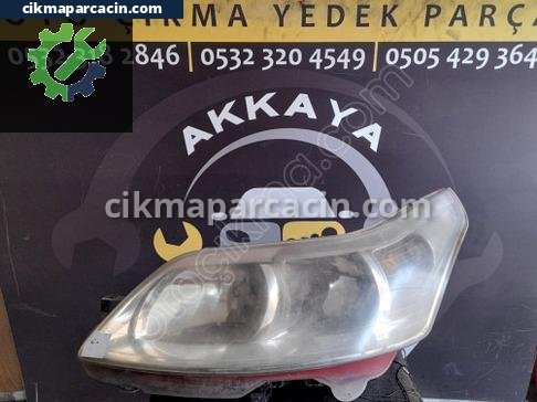 Citroen C4 Sol Ön Far çıkma parça