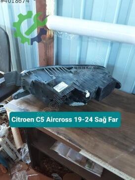 Citroen C5 Sağ Ön Far 19-24 çıkma parça