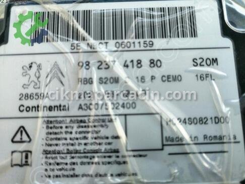 Citroen C5 Airbag Beyni (SRS) çıkma parça