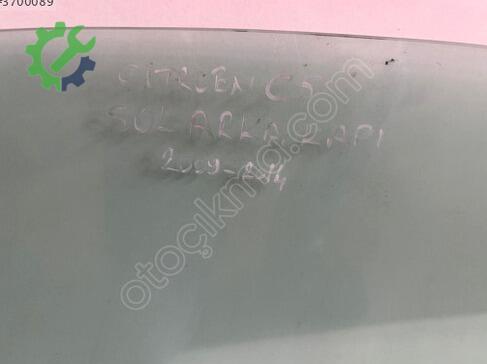 Citroen C5 Sol Arka Kapı Camı çıkma parça