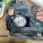 Citroen DS4 sol sis farı braketi