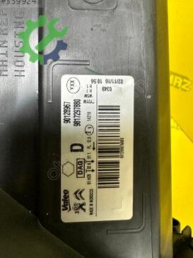 Citroen C-elysee Sağ Ön Far 9817297880 çıkma parça