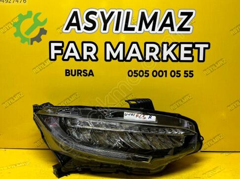 Honda Civic LED Far çıkma parça