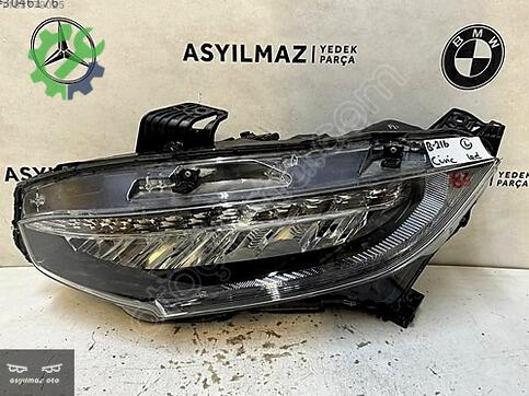 Honda Civic Sol Ön Far çıkma parça