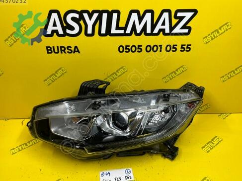 Honda Civic Sol Ön Far çıkma parça