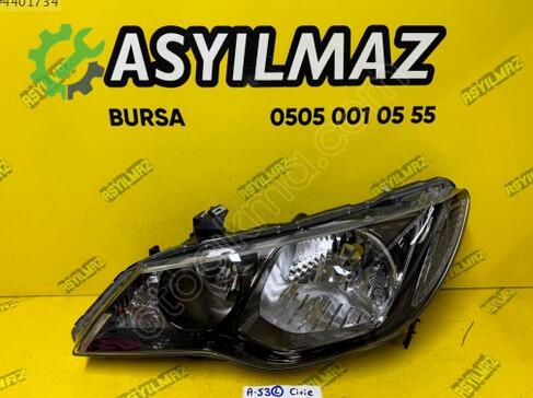 Honda Civic Sol Ön Far çıkma parça