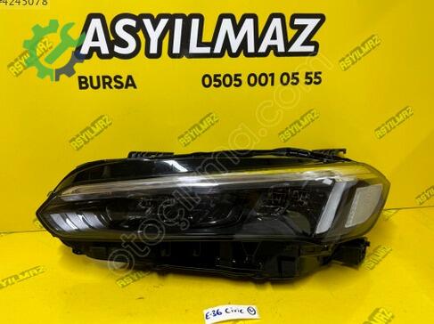 Honda Civic Sol Ön Far çıkma parça