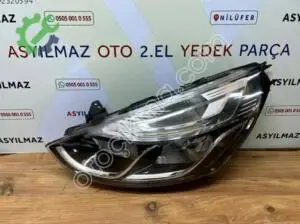 CLİO 4 FAZ 2 SOL FAR ORJİNAL ÇIKMA NİKELAJLI OEM:260600373R