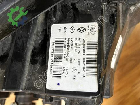 Renault Clio LED Far 260609987R çıkma parça