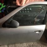 clio symbol talya sol ön kapı gri dolu hatasız