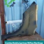 Combo/Doblo/partner/Rifter/Berlingo Sağ camurluk