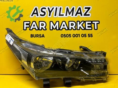Toyota Corolla Sağ Ön Far çıkma parça