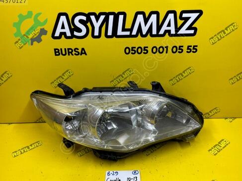 Toyota Corolla Sağ Ön Far çıkma parça
