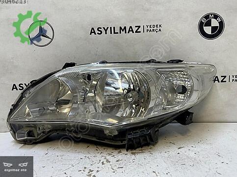Toyota Corolla Sol Ön Far çıkma parça