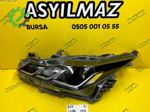 Toyota Corolla Sol Ön Far çıkma parça