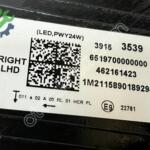 CROSSLAND X SAĞ FAR LED ORJİNAL OEM:6519700000000