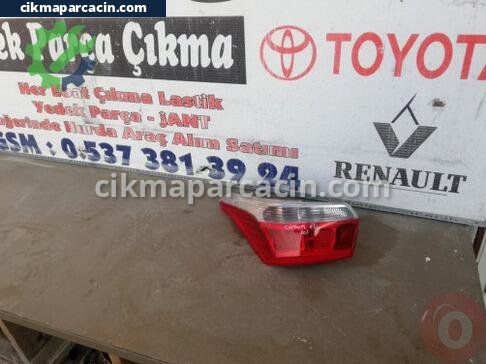 Citroen C-elysee Sol Arka Stop çıkma parça