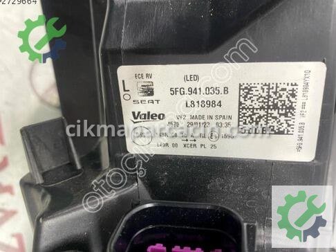 Cupra Formentor Sol Ön Far 5FG941035C çıkma parça