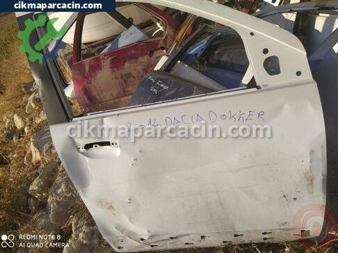 Dacia Dokker Sağ Ön Kapı çıkma parça