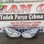 Dacıa dokker sağ ve sol ön farlar