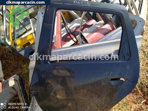 Dacia Logan Sol Arka Kapı çıkma parça