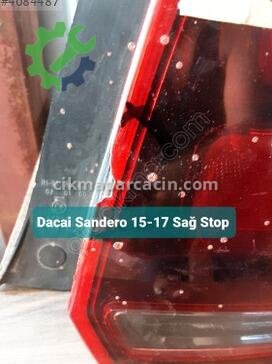 Dacia Sandero Sağ Arka Stop 15-17 çıkma parça