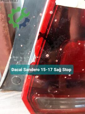 Dacia Sandero Sağ Arka Stop 15-17 çıkma parça