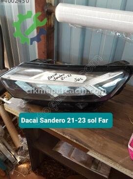 Dacia Sandero Sol Ön Far 21-23 çıkma parça