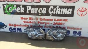 DACIA DASTER SAĞ VE SOL ÖN FARLAR