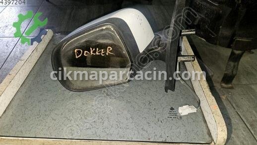 Dacia Dokker Sol Dış Ayna çıkma parça