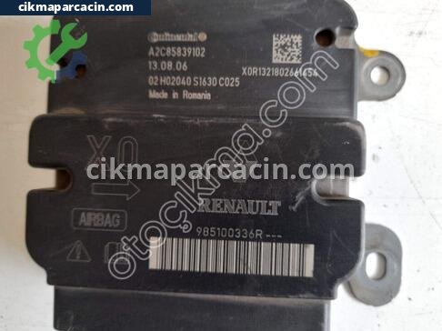Dacia Dokker Airbag Beyni (SRS) çıkma parça