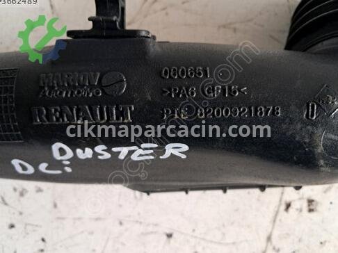 Dacia Duster Turbo Borusu 8200921878 çıkma parça