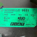 DOBLO 1 SOL FAR ORJİNAL 2000-2006 UYUMLU