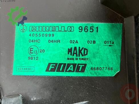 Fiat Doblo Sol Ön Far 2000-2006 çıkma parça