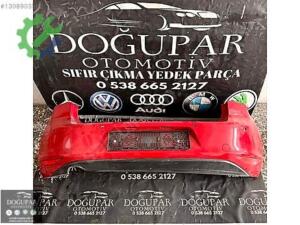 Volkswagen Golf Orijinal Çıkma Kırmızı Arka Tampon