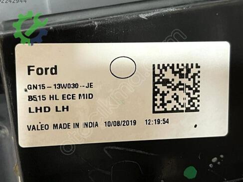 Ford Ecosport Sol Ön Far çıkma parça