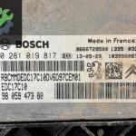 EDC17C10 PEUGEOT 208-301-308-PARTNER HDI Orijinal MOTOR BEYNİ
