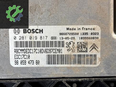 Volvo C30 Motor Beyni EDC17C10 çıkma parça