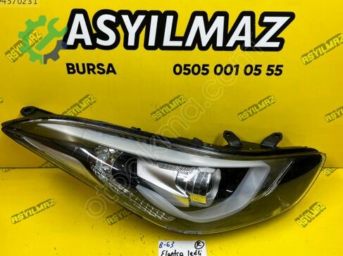 Hyundai Elantra Sağ Ön Far çıkma parça