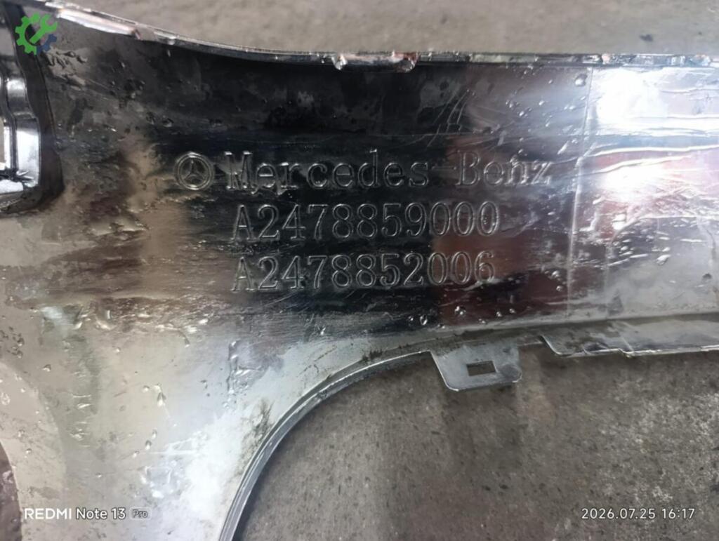 Mercedes-Benz GLB Arka Tampon A2478859000 çıkma parça