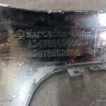 MERCEDES GLB W247 ARKA TAMPON DİFÜZÖR NİKELAJ A2478859000