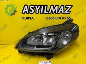 FİAT DOBLO 4 SİYAH SOL FAR ORJİNAL