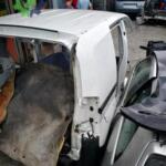 Fiat Fiorino sağ arka çamurluk kesme orjinal çıkma