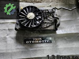 Fiat linea 1.3 intercooler radyatör su klima fan seti komple