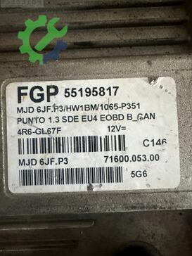 Fiat Punto Motor Beyni çıkma parça
