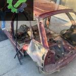 Fiat tipo tavan arka kupa kesme komple çıkma orjinal kesme